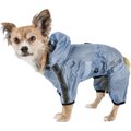Dog Helios Torrential Shield Waterproof Full Bodied Dog Windbreaker Raincoat, Royal Blue, Medium