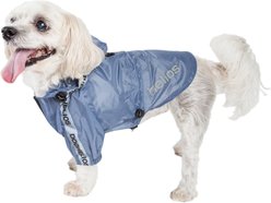 Dog Helios Torrential Shield Waterproof Dog Windbreaker Raincoat, Royal Blue, Small