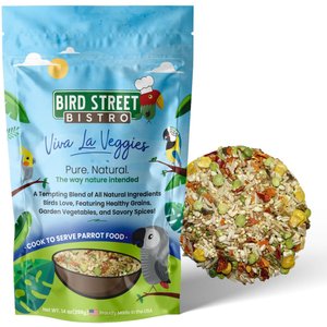 Bird Street Bistro Viva La Veggies Bird Food, 14-oz bag