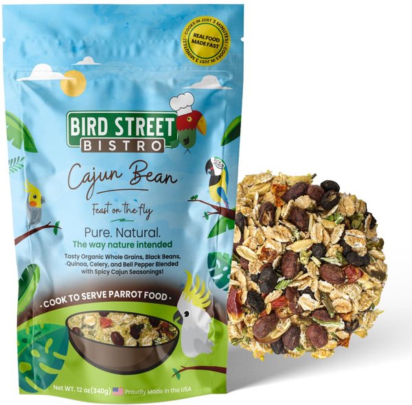 Bird Street Bistro Cajun Bean Feast on the Fly Bird Food, 12-oz bag slide 1 of 4