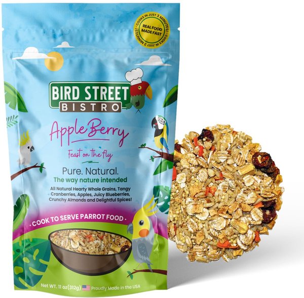 Bird Street Bistro AppleBerry Feast on the Fly Bird Food, 11-oz bag slide 1 of 4
