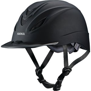 Troxel Interpid Riding Helmet, Black, Medium