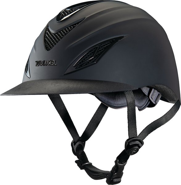 Troxel Avalon Riding Helmet, Black, Large slide 1 of 2