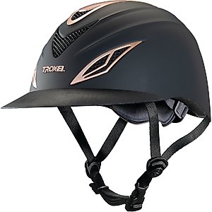Troxel Avalon Riding Helmet, Rose Gold, Large