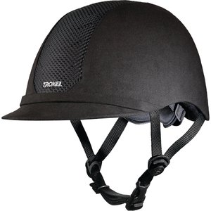 Troxel Es Riding Helmet, Black, Medium