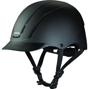 Troxel Spirit Riding Helmet, Black Duratec, Large
