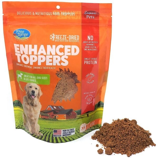 Discontinued FREE RANGE ORGANICS Enhanced Toppers Chicken Freeze