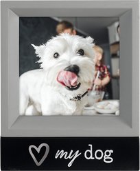 Malden International Designs "Love My Dog" Picture Frame, 4 x 4-in