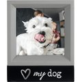 Malden International Designs "Love My Dog" Picture Frame, 4 x 4-in