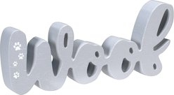 Malden International Designs "Woof" Routed Design Decorative Stand