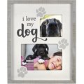 Malden International Designs "I Love My Dog" Two Slotted Picture Frame, 4 x 6-in & 3 x 3-in