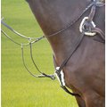 Shires Equestrian Products Five Point Horse Breastplate, Black, Full
