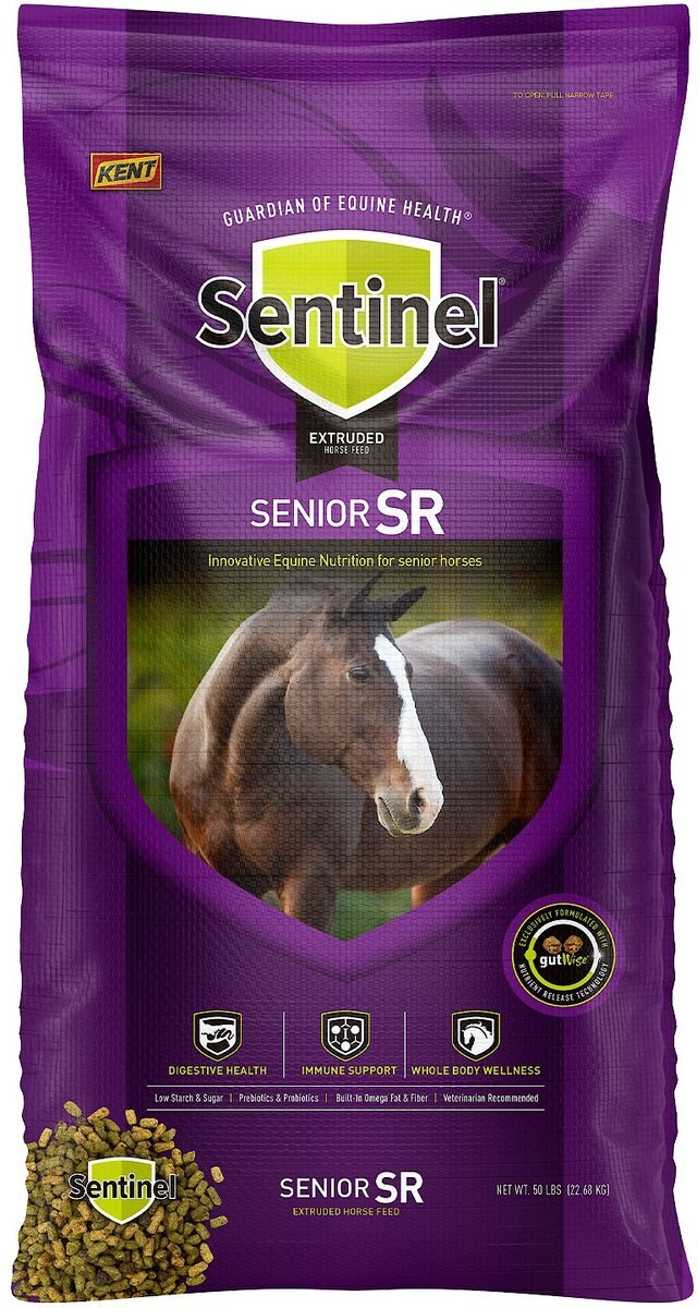 KENT Sentinel SR Senior Formula Horse Feed, 50lb bag