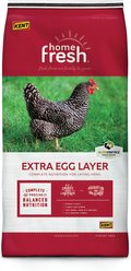 Kent Home Fresh Extra Egg Layer 16% Protein Pellet Poultry Feed, 50-lb bag
