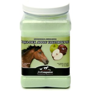 First Companion Equi-Dex Apple Flavor Electrolyte Horse Supplement, 5-lb jar