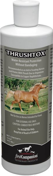 First Companion Thrushtox Horse Antifungal Ointment, 16-oz bottle slide 1 of 1