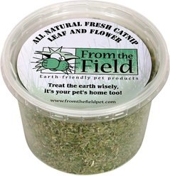 From The Field Leaf & Flower Catnip, 2-oz tub