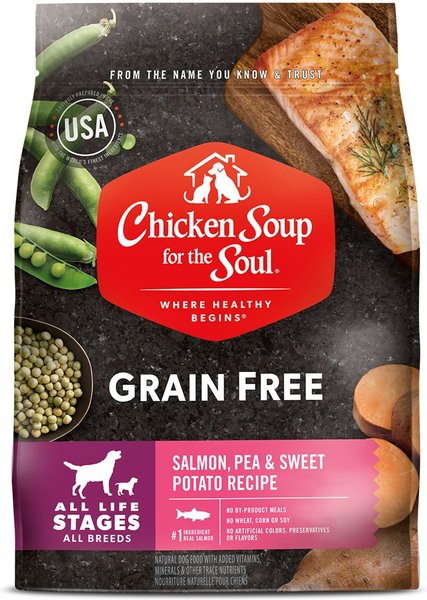 Salmon pea hotsell dog food