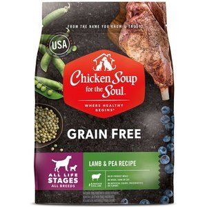 Chicken Soup for the Soul Grain-Free Lamb & Pea Recipe Dry Dog Food, 25-lb bag