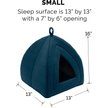 FurHaven Cat Cave Bed, 18-in