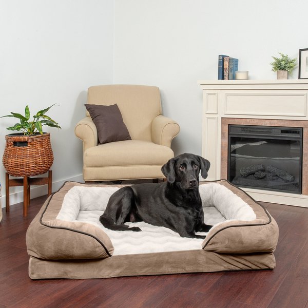 Cosmo Furbabies Velvet Step In Dog Bed