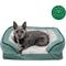 Show in main carousel: FurHaven Velvet Waves Perfect Comfort Orthopedic Sofa Cat & Dog Bed with Removable Cover, Celadon Green, Small slide 4 of 10