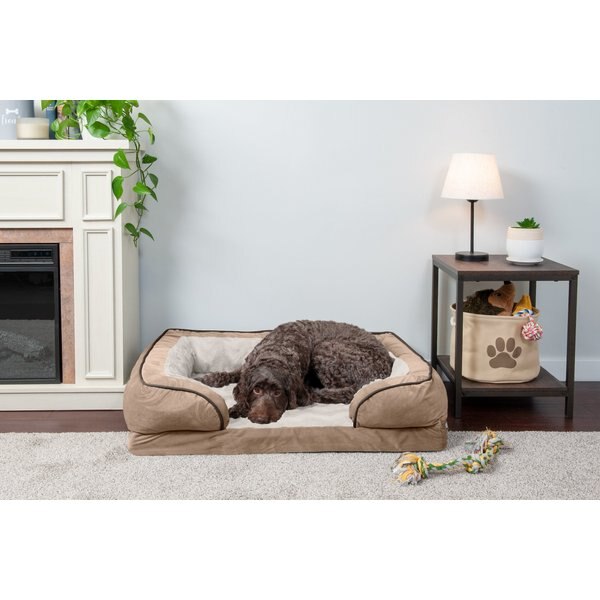 BEST FRIENDS BY SHERI The Original Calming Donut Dog Bed & Throw Dog