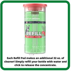 Ion Fusion Professional ION Formula Cool Cucumber Pet Stain & Odor Destroyer Refill, 32-oz, 2 count slide 2 of 5