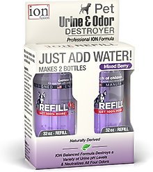 Ion Fusion Professional ION Formula Mixed Berry Pet Urine & Odor Destroyer Refill, 32-oz, 2 count