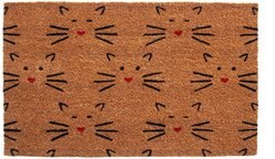Entryways Love Cats Coir Doormat