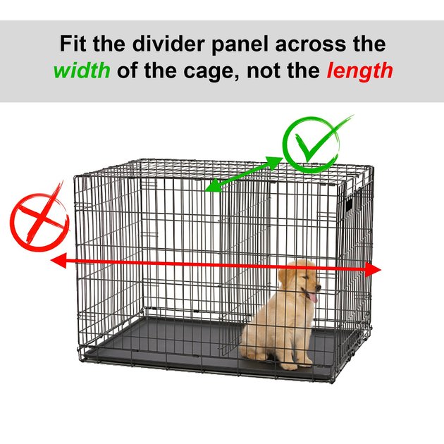 dog crate divider 36 inch