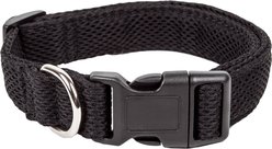 Pet Life Aero Mesh 360 Degree Dual Sided Mesh Dog Collar, Black, Large