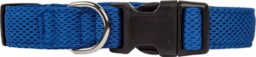 Show full view: Pet Life Aero Mesh 360 Degree Dual Sided Mesh Dog Collar, Blue, Small slide 3 of 6