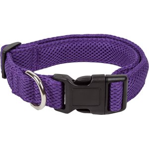 Pet Life Aero Mesh 360 Degree Dual Sided Mesh Dog Collar, Purple, Small