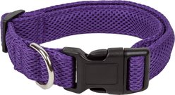 Pet Life Aero Mesh 360 Degree Dual Sided Mesh Dog Collar, Purple, Medium slide 1 of 5