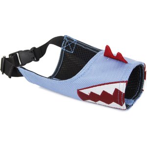 Pet Life Fumigation Designer Dog Muzzle, Blue, Small