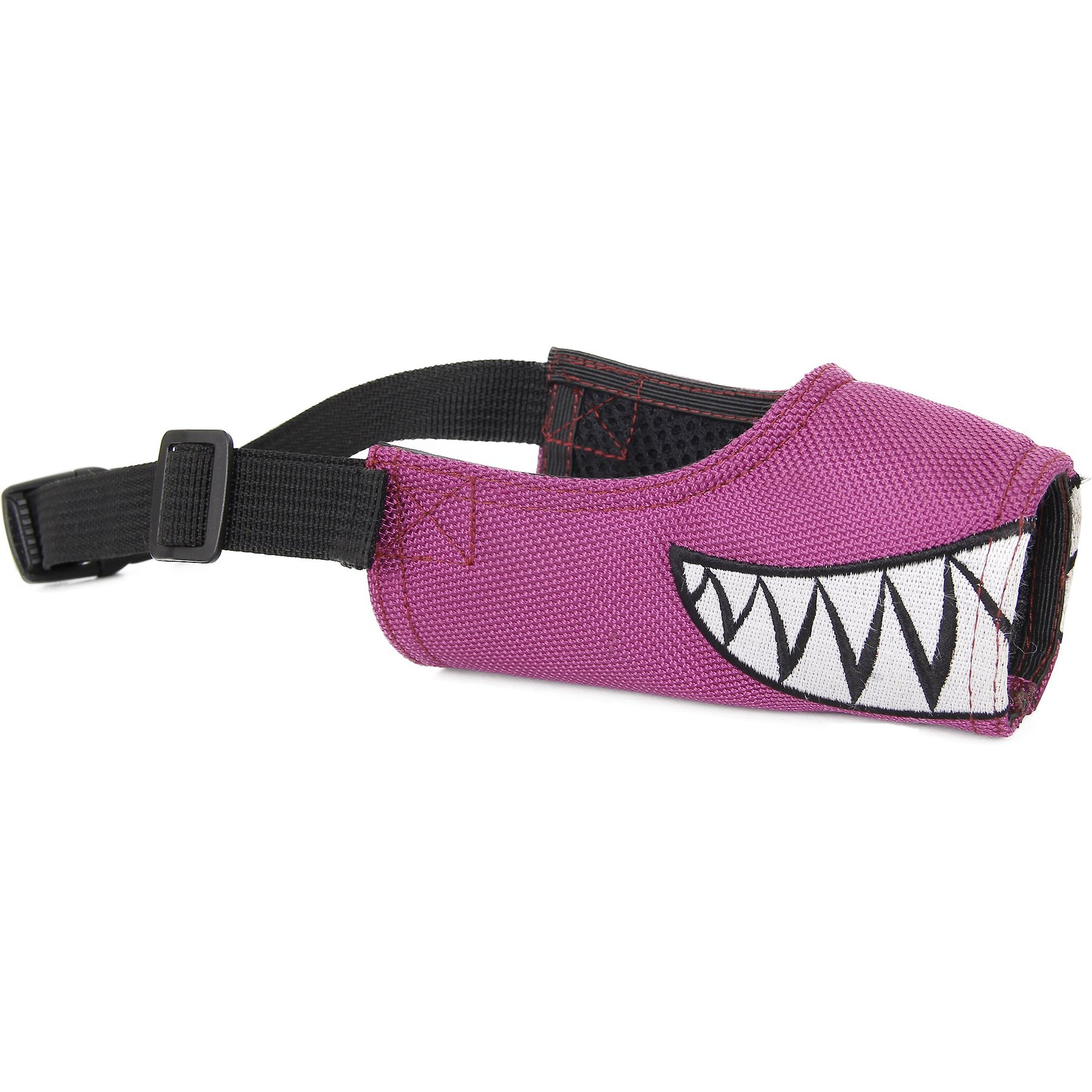 Pet Life Fumigation Designer Dog Muzzle, Purple, Large