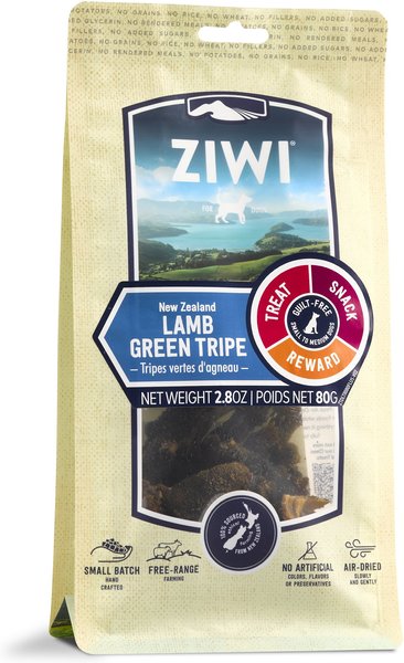 Ziwi Air-Dried Lamb Green Tripe Dog Chews, 2.8-oz bag slide 1 of 5