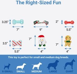 Frisco Holiday 12 Day Advent Calendar with Toys for Dogs slide 2 of 5