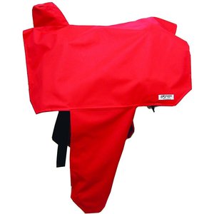 Tahoe Tack Premium Nylon Waterproof Western Horse Saddle Cover, Red