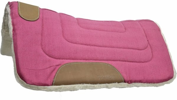 Tahoe Tack Contour Cut Canvas Western Horse Saddle Pad