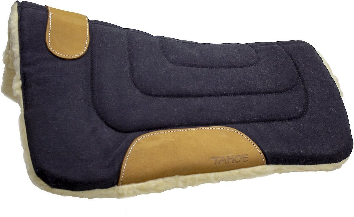 Tahoe Tack Canvas Contour Cut Western Saddle Pad