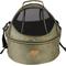 Show in main carousel: Pet Life Air-Venture Dual-Zip Airline Approved Panoramic Circular Travel Dog Carrier, Olive Green slide 1 of 2