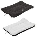 Pet Life Eco-Paw Reversible Pillow Dog Bed, Black & White, Medium