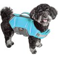 Dog Helios Tidal Guard Reflective Dog Life Jacket, Light Blue, Medium