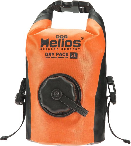 Dog Helios Grazer Waterproof Outdoor Dog & Cat Food Dispenser Bag, Orange slide 1 of 2