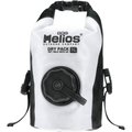 Dog Helios Grazer Waterproof Outdoor Dog & Cat Food Dispenser Bag, White