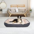 Checker Chewy Vuiton Bed Soft, Washable Dog Bed – Petit Pups Pawtique & More