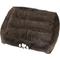 Show in main carousel: HappyCare Textiles Plush to Suede Rectangle Bolster Cat & Dog Bed, Brown slide 3 of 5