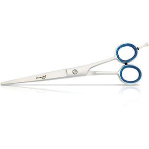 Kenchii Show Gear Curved Dog & Cat Shears, 7-in